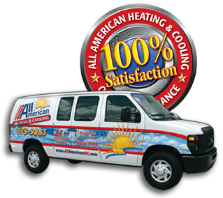 All American Heating & Cooling Van
